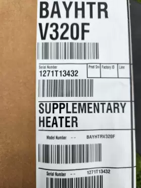 BAYHTRV320F TRANE Supplementary Electric Heater #2