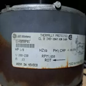 D149098P01 TRANE Condenser Fan Motor Loc