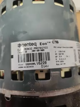 D344717P56 TRANE Blower Motor Genteq #2