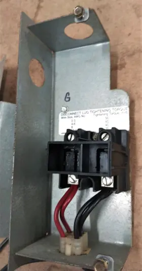 ND-1260-2CCH TRANE/ EATON Disconnect Switch Box Plug #2