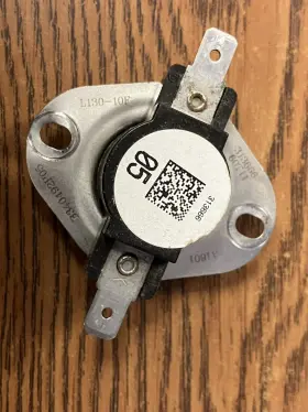 L130-10F TRANE American Standard Furnace Disc Limit Switch