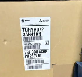 TUHYH0723AN41AN TRANE Mitsubishi Electric Vrf Odu Ashp Heat