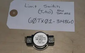 314860 TUTCO Therm Disc Thermal Limit Switch #2 314860 TUTCO Therm Disc Thermal Limit Switch #2
