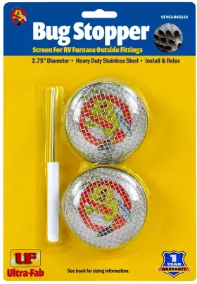 53-945110 ULTRA-FAB Uf Bug Stopper Screen Rv Furnace Outside