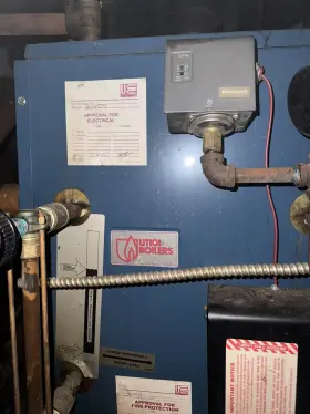 PEG150CDE UTICA BOILERS Natural Gas Steam Boiler #3 PEG150CDE UTICA BOILERS Natural Gas Steam Boiler #3