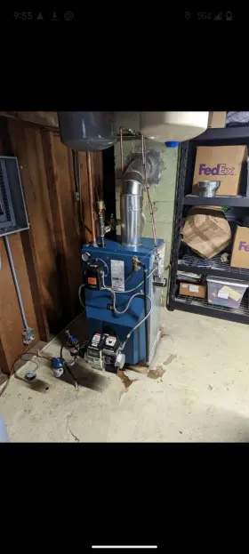 SFH-4100W UTICA Oil Fire Water Boiler