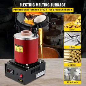 197988156543 VEVOR Melting Furnace Temperature Kg Digital