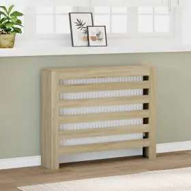 721102949494 VIDAXL Radiator Cover Sonoma Oak Wood