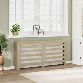 721102949678 VIDAXL Radiator Cover Sonoma Oak Wood