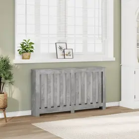 721102950049 VIDAXL Radiator Cover Concrete Wood