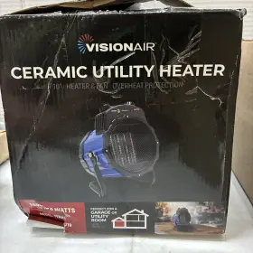 1VAHCU10 VISION AIR Ceramic Utility Fan Heater Up