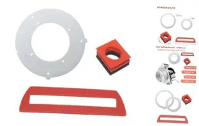310316-751 VKQ Gasket Carrier Draft Inducer Motor Housing Kit