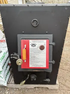 VG2500 VOGELZANG Norseman Wood Coal Furnace Forced Air Blower VG2500 VOGELZANG Norseman Wood Coal Furnace Forced Air Blower