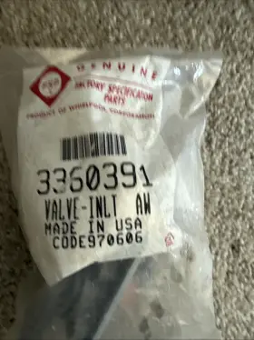 33060391 WHIRLPOOL Washing Inlet Valve 33060391 WHIRLPOOL Washing Inlet Valve