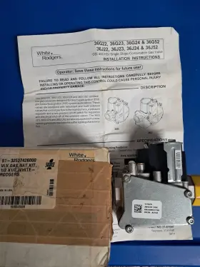 36G24Y-206 WHITE-RODGERS Furnace Gas Valve Nos