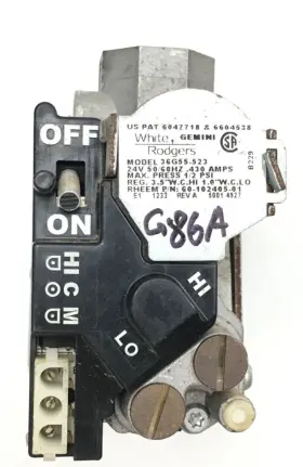 60-102405-01 WHITE-RODGERS Furnace Gas Valve #3