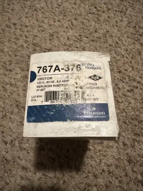 767A-376 WHITE RODGERS Ignitor