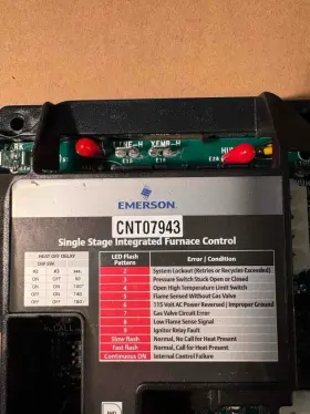 CNT07943 WHITE RODGERS Trane Furnace Circuit Board #2