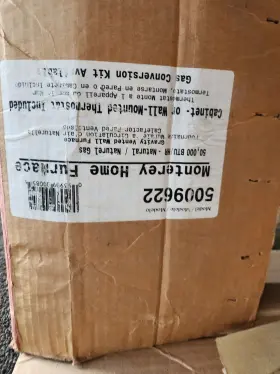 5009622 WILLIAMS Wall Furnace Natural Gas Heater Bought Rtv #3 5009622 WILLIAMS Wall Furnace Natural Gas Heater Bought Rtv #3