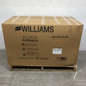 6005622A WILLIAMS Floor Furnace Heater Natural Gas 6005622A WILLIAMS Floor Furnace Heater Natural Gas