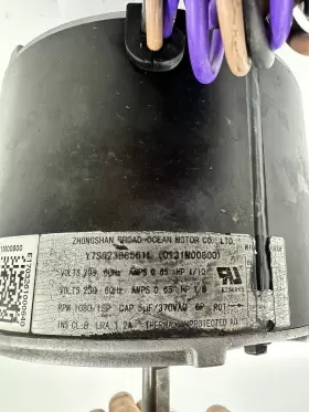 Y7S623B8561L ZHONGSHAN BROAD-OCEAN Condenser Fan Motor #2