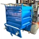 Self-Dumping Steel Hopper 1500KG Load Forklift & Manual Push Dump Bin Industrial