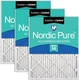 Nordic Pure 14x20x1  Pleated Air Filters 2 PK MERV 14 (553)