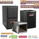 Goodman 1.5 Ton 14.5 SEER2 AC Gas Furnace System 96% AFUE 60K BTU Horizontal R32