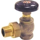 B & K Steam Radiator Valve 1-1/4 " Fpt X 1-1/4 " Mpt Angle Brnz