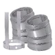 DuraVent DuraPlus 6in 30&deg; Swivel Elbow Kit Stainless Steel for Wood Stove