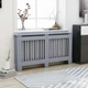Radiator Cover Anthracite 59.8"x7.5"x32.1" MDF Radiator Cover Anthracite 59.8"x7.5"x32.1" MDF