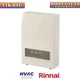 Rinnai 11,000 BTU Natural Gas Direct Vent Wall Furnace 128.5 CFM Beige 120V