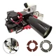 Waste Engine Oil Air Atomization Combustion Machine 1PH Single Section Fire 220V