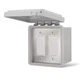 Infratech Dual On/Off Switch Surface Mount Control Weatherproof Cover 14-4425