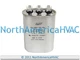 CD25+5x370 - NEW Supco Oval Motor Dual Capacitor 25+5 uf MFD 370 440 VAC Volt
