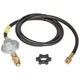 Mr. Heater F273071 Hose and Regulator Assembly, 3/8 in Connection, 5 ft L Hose, Mr. Heater F273071 Hose and Regulator Assembly, 3/8 in Connection, 5 ft L Hose,