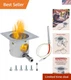 Heavy-Duty Fire Burn Pot & Ignitor Kit - Essential for Traeger & Pit Boss Grills