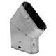 DuraVent 4GWL45F 4"x45 Degree GV Flat Elbow
