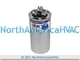 ClimaTek Round Dual Run Capacitor 40 + 7.5 uf MFD 370 Volt Fits Packard PRCD4075