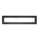 Infratech Flush Mount Heater Frames 61.25" Length, Black Finish