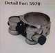 NEW CENTRAL BOILER 1" STAINLESS STEEL PEX CLAMP 5PACK P/N 5978, WOOD BOILERS NEW CENTRAL BOILER 1" STAINLESS STEEL PEX CLAMP 5PACK P/N 5978, WOOD BOILERS