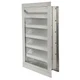DAYTON 20UA47 Intake Louver,Fixed, Drainable,24H x 30W 20UA47