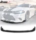 Fits 15-23 Dodge Charger SRT V2 Style Gloss Black Front Bumper Lip Spoiler 4PCS Fits 15-23 Dodge Charger SRT V2 Style Gloss Black Front Bumper Lip Spoiler 4PCS