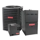 GOODMAN 3.5 TON 13.8 SEER2 AC & 96% AFUE 120,000 BTU GAS FURNACE - UPFLOW, R32