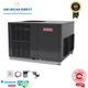 2.5 Ton Goodman 13.4 SEER2 Package Unit Air Conditioner Multi-Position GPCM33031 2.5 Ton Goodman 13.4 SEER2 Package Unit Air Conditioner Multi-Position GPCM33031