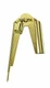 General Tools 843/1 Brass Plated Steel Compass & Scriber General Tools 843/1 Brass Plated Steel Compass & Scriber