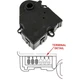 1712077 GPD HVAC Heater Blend Door Actuator Upper for Chevy Yukon Sierra 3500 01
