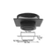 Selkirk 6 in Stainless Steel Stove Pipe Ceiling Support Kit 206410