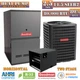 R32 Goodman 2.5 Ton Multi-Family Heat Pump & Gas Furnace 80% AFUE 80K 14.5 SEER2