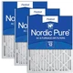 Nordic Pure 16x20x2 (15 1/2 x 19 1/2 x 1 3/4) Pleated  Assorted Styles , Sizes 